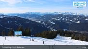 Archived webcam image showing Top Station 6 Seater Chairlift on 26 Feb 2026 at 15:56