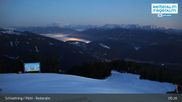 Archived webcam image showing Top Station 6 Seater Chairlift on 13 Mar 2026 at 05:00