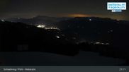 Archived webcam image showing Top Station 6 Seater Chairlift on 13 Mar 2026 at 21:00