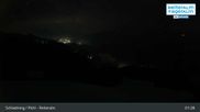 Archived webcam image showing Top Station 6 Seater Chairlift on 22 Mar 2026 at 01:54