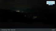 Archived webcam image showing Top Station 6 Seater Chairlift on 22 Mar 2026 at 03:54
