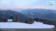 Archived webcam image showing Top Station 6 Seater Chairlift on 22 Mar 2026 at 07:54