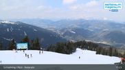 Archived webcam image showing Top Station 6 Seater Chairlift on 22 Mar 2026 at 11:54