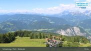 Archiviertes Webcam Bild: Reiteralm: Bergstation 6er-Sesselbahn Gasselhöhe am 12.07.2026 um 13:24 Uhr