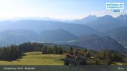 Archived webcam image showing Top Station 6 Seater Chairlift on 12 Jul 2026 at 19:00