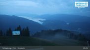 Archived webcam image showing Top Station 6 Seater Chairlift on 18 Aug 2026 at 05:44