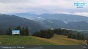Archived webcam image showing Top Station 6 Seater Chairlift on 18 Aug 2026 at 11:44
