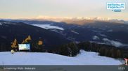 Archived webcam image showing Top Station 6 Seater Chairlift on 23 Oct 2026 at 08:38