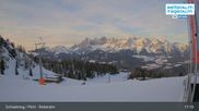 Archiviertes Webcam Bild: Reiteralm: Blick von der Preunegg Jet Bergstation am 26 Feb 2026 um 17:27 Uhr