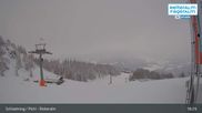 Archived webcam image showing Reiteralm - Preunegg Jet top station on 28 Mar 2026 at 01:44