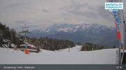 Archiviertes Webcam Bild: Reiteralm: Blick von der Preunegg Jet Bergstation am 13.04.2026 um 08:57 Uhr