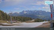 Archived webcam image showing Reiteralm - Preunegg Jet top station on 9 May 2026 at 08:18