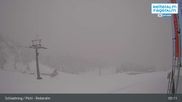 Archived webcam image showing Reiteralm - Preunegg Jet top station on 15 May 2026 at 05:12