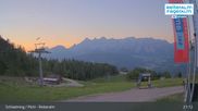 Archived webcam image showing Reiteralm - Preunegg Jet top station on 26 Jun 2026 at 01:31