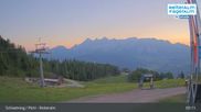 Archived webcam image showing Reiteralm - Preunegg Jet top station on 26 Jun 2026 at 05:31