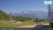 Archived webcam image showing Reiteralm - Preunegg Jet top station on 26 Jun 2026 at 09:31