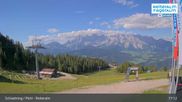 Archiviertes Webcam Bild: Reiteralm: Blick von der Preunegg Jet Bergstation am 12.07.2026 um 17:40 Uhr