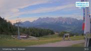 Archiviertes Webcam Bild: Reiteralm: Blick von der Preunegg Jet Bergstation am 26.08.2026 um 19:10 Uhr
