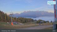 Archived webcam image showing Reiteralm - Preunegg Jet top station on 20 Oct 2026 at 08:07