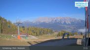 Archived webcam image showing Reiteralm - Preunegg Jet top station on 20 Oct 2026 at 11:07