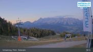 Archived webcam image showing Reiteralm - Preunegg Jet top station on 20 Oct 2026 at 19:07