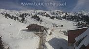 Archived webcam image showing Planneralm: View Tauern House on 26 Feb 2026 at 14:50