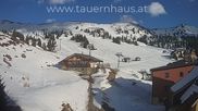 Archiviertes Webcam Bild: Planneralm: Tauernhaus am 07.04.2026 um 18:08 Uhr