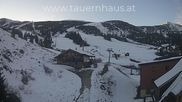 Archived webcam image showing Planneralm: View Tauern House on 18 May 2026 at 06:14