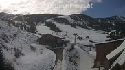 Archived webcam image showing Planneralm: View Tauern House on 18 May 2026 at 08:14