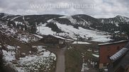 Archived webcam image showing Planneralm: View Tauern House on 18 May 2026 at 18:14