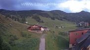 Archived webcam image showing Planneralm: View Tauern House on 6 Jul 2026 at 20:06