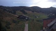 Archived webcam image showing Planneralm: View Tauern House on 4 Sep 2026 at 07:07