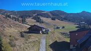 Archived webcam image showing Planneralm: View Tauern House on 20 Oct 2026 at 14:05