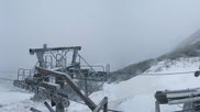 Archived webcam image showing mountain station Plannereckbahn on 12 May 2026 at 08:20