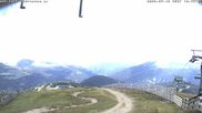 Archiviertes Webcam Bild: Turracher Höhe: Bergstation Kornockbahn am 12.07.2026 um 10:58 Uhr