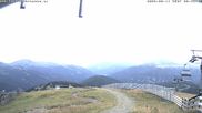 Archived webcam image showing Turracher Hoehe: mountain station Kornockbahn on 11 Aug 2026 at 08:38