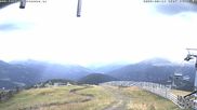 Archived webcam image showing Turracher Hoehe: mountain station Kornockbahn on 11 Aug 2026 at 14:38