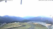 Archived webcam image showing Turracher Hoehe: mountain station Kornockbahn on 26 Aug 2026 at 06:55