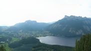 Archived webcam image showing Altaussee - Lookout Tower Tressensteinwarte on 3 Aug 2026 at 18:50
