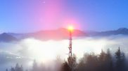 Archived webcam image showing Altaussee - Lookout Tower Tressensteinwarte on 20 Oct 2026 at 06:04