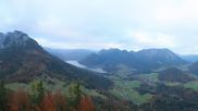 Archived webcam image showing Altaussee - Lookout Tower Tressensteinwarte on 31 Oct 2026 at 16:29