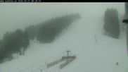 Archived webcam image showing Lachtal: View of ski slope Hebert on 27 Mar 2026 at 08:51