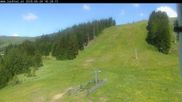 Archiviertes Webcam Bild: Lachtal: Hebert-Abfahrt und Lärchenschuss am 24.06.2026 um 10:26 Uhr