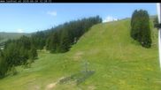 Archiviertes Webcam Bild: Lachtal: Hebert-Abfahrt und Lärchenschuss am 24.06.2026 um 12:26 Uhr