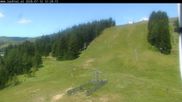 Archiviertes Webcam Bild: Lachtal: Hebert-Abfahrt und Lärchenschuss am 12.07.2026 um 12:50 Uhr
