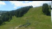 Archiviertes Webcam Bild: Lachtal: Hebert-Abfahrt und Lärchenschuss am 12.07.2026 um 14:50 Uhr
