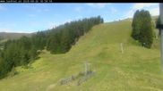 Archiviertes Webcam Bild: Lachtal: Hebert-Abfahrt und Lärchenschuss am 26.08.2026 um 10:09 Uhr