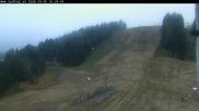 Archived webcam image showing Lachtal: View of ski slope Hebert on 20 Oct 2026 at 16:05