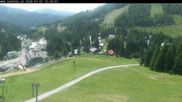 Archived webcam image showing Lower station in Lachtal Ski Resort on 1 Jul 2026 at 12:18