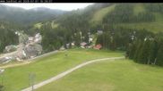 Archived webcam image showing Lower station in Lachtal Ski Resort on 1 Jul 2026 at 16:18